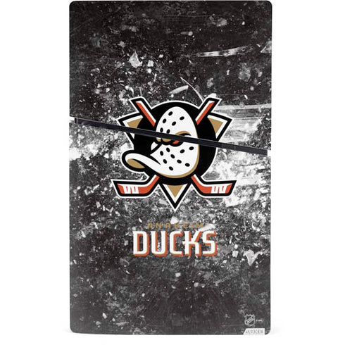 NHL Anaheim Ducks Iced PS5 Slim Digital Edition Bundle Skin