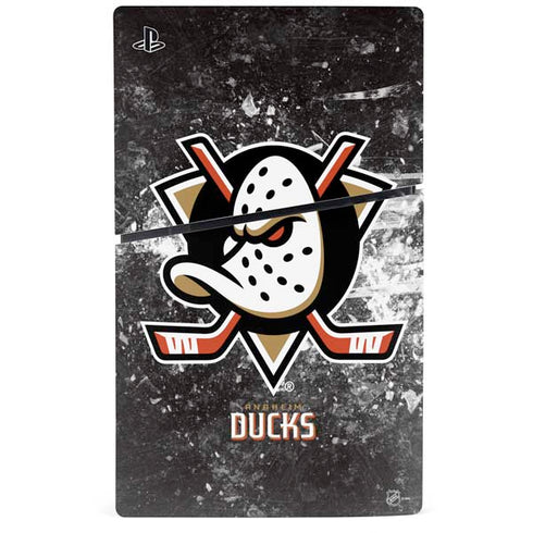 NHL Anaheim Ducks Iced PS5 Slim Disk Bundle Skin
