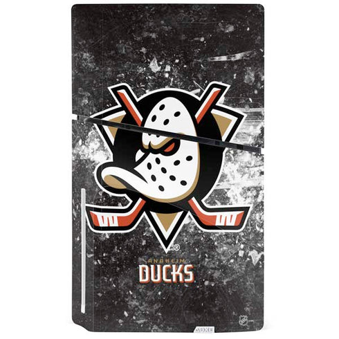 NHL Anaheim Ducks Iced PS5 Slim Disk Bundle Skin
