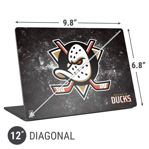 NHL Anaheim Ducks Iced Universal Laptop 12in (9.8 x 6.8in) Skin