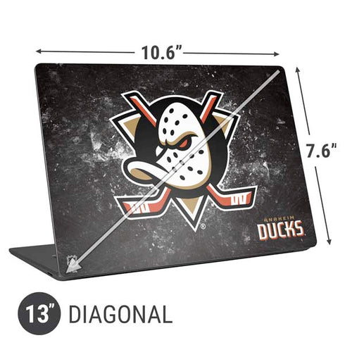 NHL Anaheim Ducks Iced Universal Laptop 13in (10.6 x 7.6in) Skin