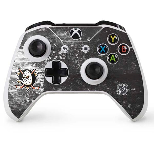 NHL Anaheim Ducks Iced Xbox One S Console and Controller Bundle Skin