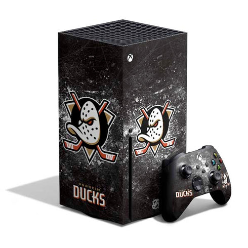 NHL Anaheim Ducks Iced Xbox Series X Bundle Skin