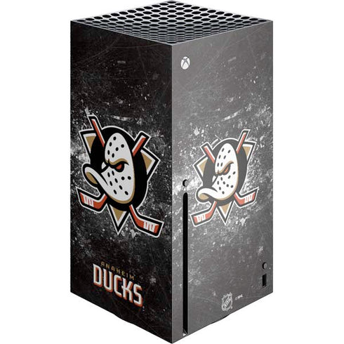 NHL Anaheim Ducks Iced Xbox Series X Console Skin