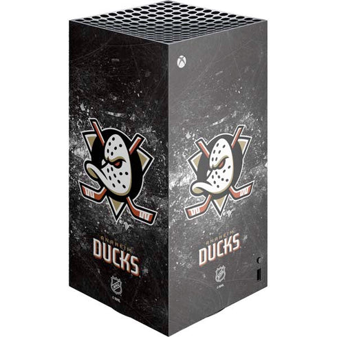 NHL Anaheim Ducks Iced XBox Series X Digital Edition Console Skin