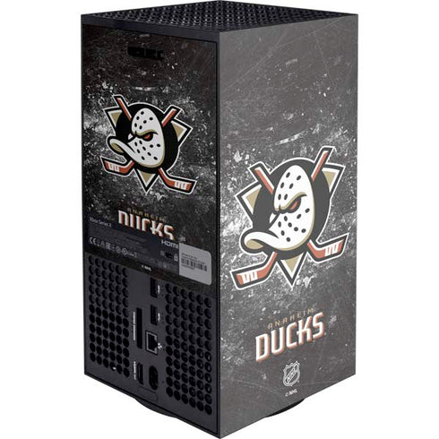 NHL Anaheim Ducks Iced XBox Series X Digital Edition Console Skin