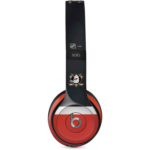 NHL Anaheim Ducks Jersey Beats Solo 2 Wired Skin