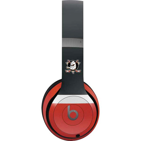 NHL Anaheim Ducks Jersey Beats Solo 4 Wireless Headphones Skin