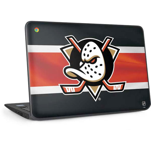 NHL Anaheim Ducks Jersey HP Chromebook Skin