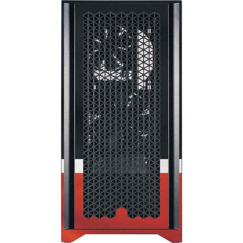 NHL Anaheim Ducks Jersey Corsair 4000D Tempered Glass Mid-Tower ATX Case Skin