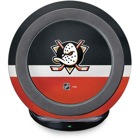 NHL Anaheim Ducks Jersey Fast Charge Wireless Charging Stand Skin