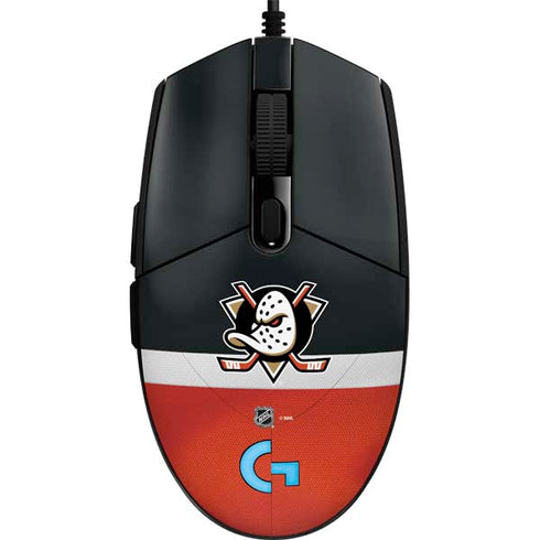 NHL Anaheim Ducks Jersey G203 Prodigy RGB Wired Gaming Mouse Skin