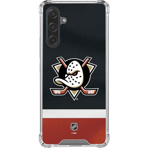 NHL Anaheim Ducks Jersey Galaxy A17 Clear Case