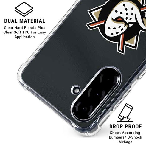 NHL Anaheim Ducks Jersey Galaxy A36 5G Clear Case