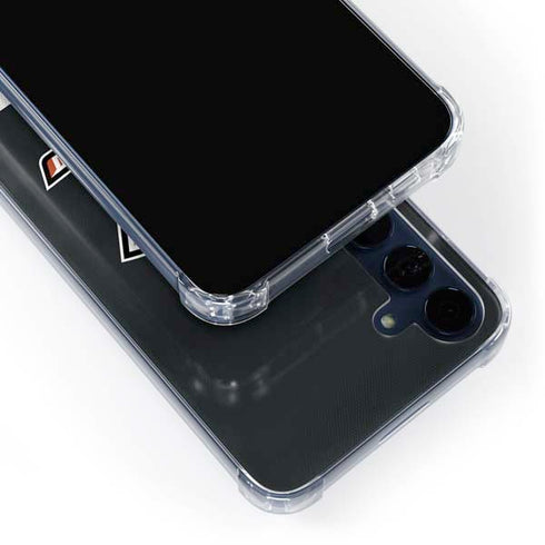 NHL Anaheim Ducks Jersey Galaxy A55 5G Clear Case
