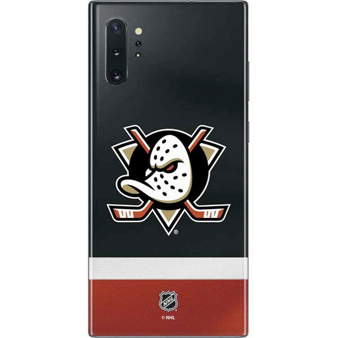 NHL Anaheim Ducks Jersey Galaxy Note 10 Plus Skin