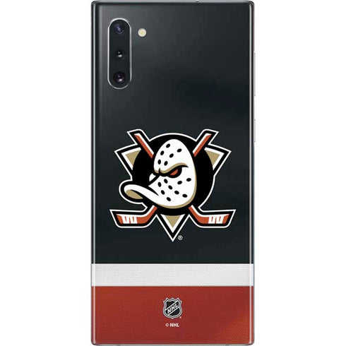 NHL Anaheim Ducks Jersey Galaxy Note 10 Skin