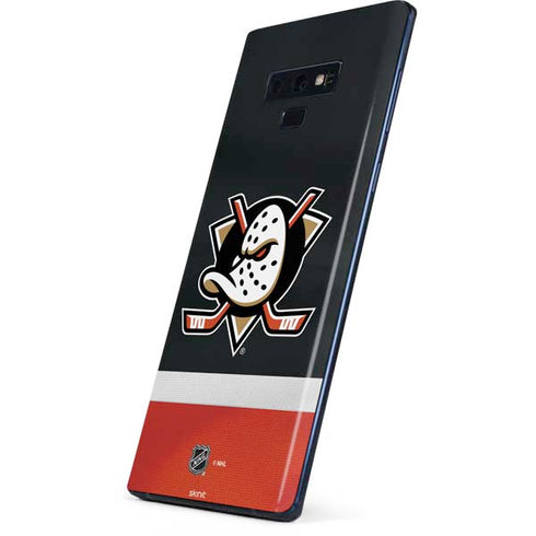 NHL Anaheim Ducks Jersey Galaxy Note 9 Skin
