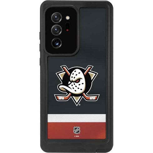NHL Anaheim Ducks Jersey Galaxy Note20 Ultra 5G Waterproof Case