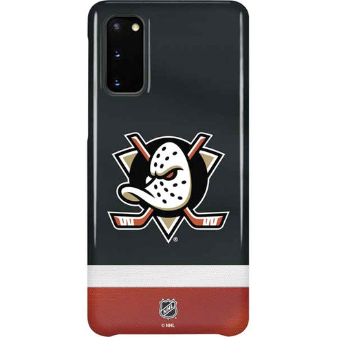 NHL Anaheim Ducks Jersey Galaxy S20 Lite Case