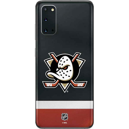 NHL Anaheim Ducks Jersey Galaxy S20 Skin