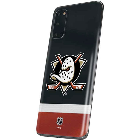 NHL Anaheim Ducks Jersey Galaxy S20 Skin
