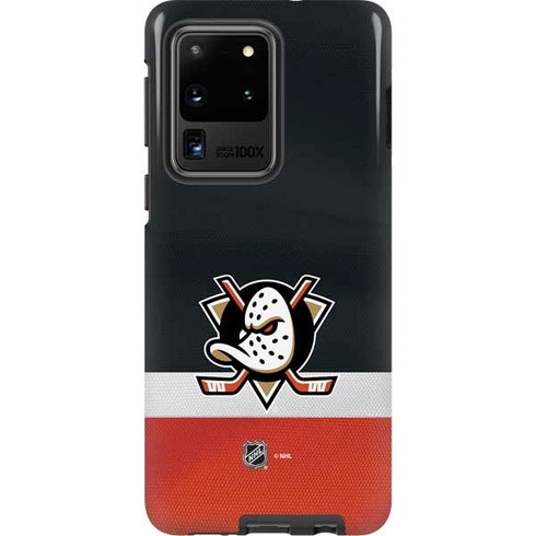 NHL Anaheim Ducks Jersey Galaxy S20 Ultra 5G Pro Case