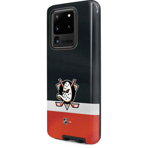 NHL Anaheim Ducks Jersey Galaxy S20 Ultra 5G Pro Case