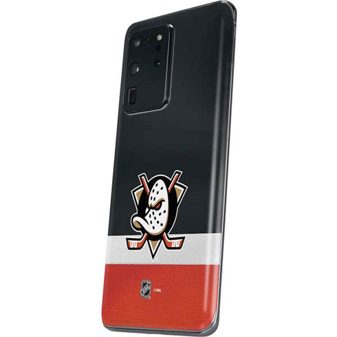 NHL Anaheim Ducks Jersey Galaxy S20 Ultra 5G Skin