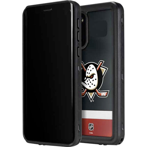 NHL Anaheim Ducks Jersey Galaxy S20 Waterproof Case