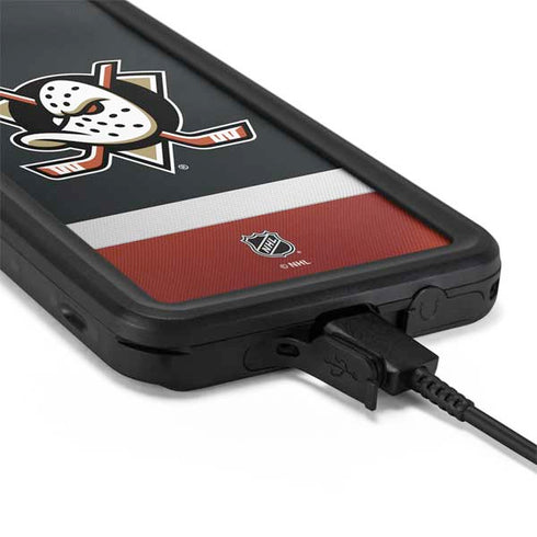 NHL Anaheim Ducks Jersey Galaxy S20 Waterproof Case