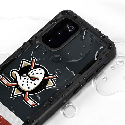 NHL Anaheim Ducks Jersey Galaxy S20 Waterproof Case
