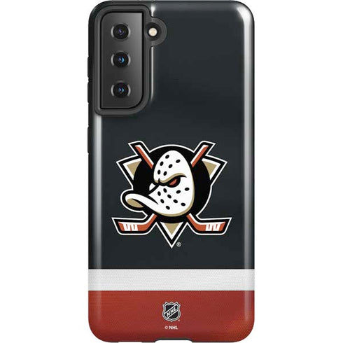 NHL Anaheim Ducks Jersey Galaxy S21 5G Pro Case