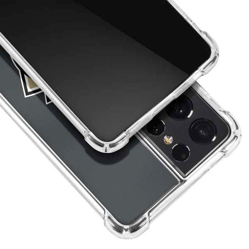 NHL Anaheim Ducks Jersey Galaxy S21 Ultra 5G Clear Case
