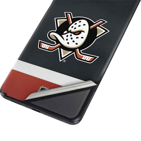 NHL Anaheim Ducks Jersey Galaxy S21 Ultra 5G Skin