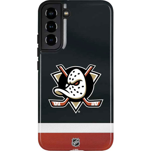 NHL Anaheim Ducks Jersey Galaxy S22 Plus Pro Case
