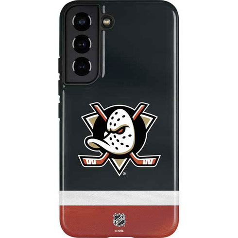 NHL Anaheim Ducks Jersey Galaxy S22 Pro Case