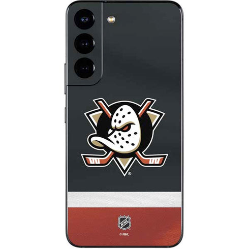 NHL Anaheim Ducks Jersey Galaxy S22 Skin