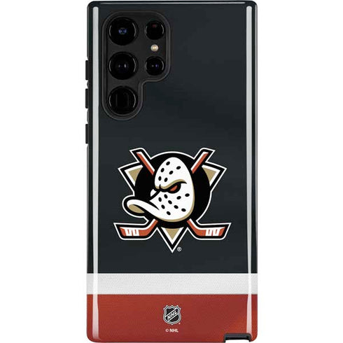 NHL Anaheim Ducks Jersey Galaxy S22 Ultra Pro Case