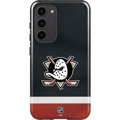 NHL Anaheim Ducks Jersey Galaxy S23 Plus Pro Case