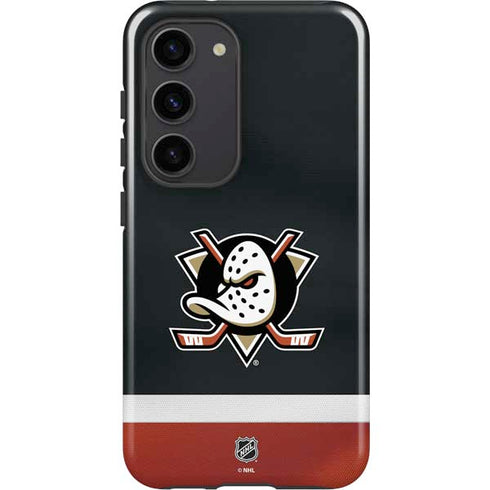 NHL Anaheim Ducks Jersey Galaxy S23 Pro Case