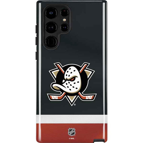 NHL Anaheim Ducks Jersey Galaxy S23 Ultra Pro Case