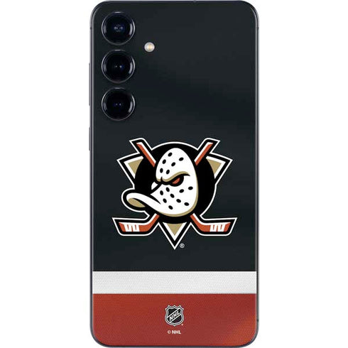 NHL Anaheim Ducks Jersey Galaxy S24 Plus Skin