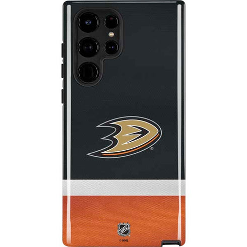 NHL Anaheim Ducks Jersey Galaxy S25 Ultra Impact Case