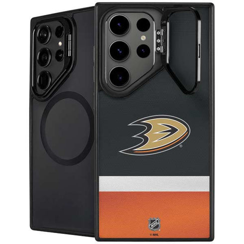 NHL Anaheim Ducks Jersey Galaxy S25 Ultra Kickstand Case