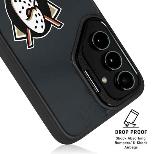 NHL Anaheim Ducks Jersey Galaxy S26 Ultra Kickstand Case