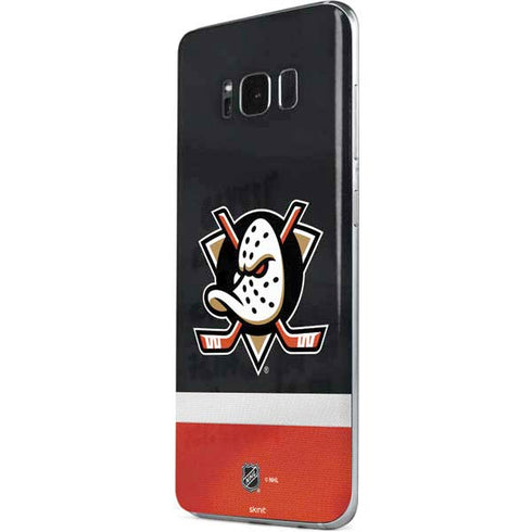 NHL Anaheim Ducks Jersey Galaxy S8 Skin
