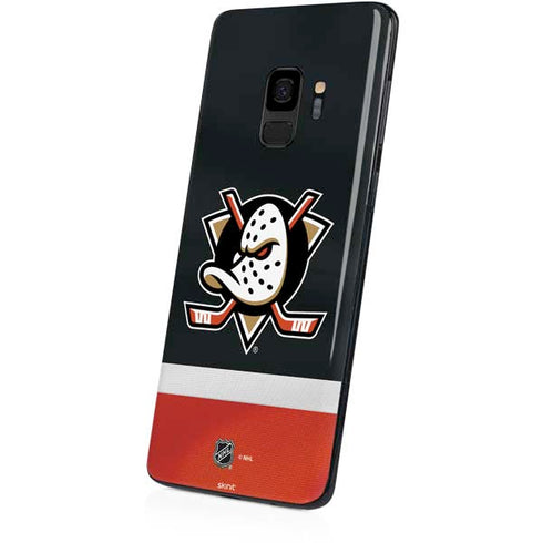 NHL Anaheim Ducks Jersey Galaxy S9 Skin