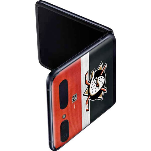 NHL Anaheim Ducks Jersey Galaxy Z Flip Skin