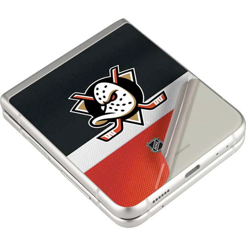 NHL Anaheim Ducks Jersey Galaxy Z Flip3 5G Skin